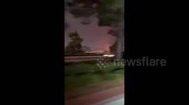 US: Evacuation Orders Issued As Airport Fire Grows Rapidly In Orange County, California 13