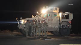 USA: San Bernardino County National Guard Deploys to Line Fire Following State of Emergency