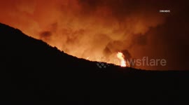 USA: Trabuco Canyon Airport Fire Part 2