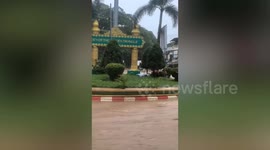 Severe floods surge through homes in Myanmar