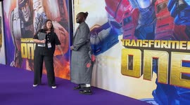 Cast and crew attend Australian Premiere of Transformers One red carpet