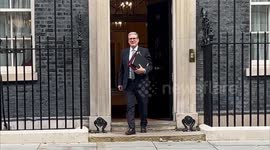 Keir Starmer leaves Number 10 ahead of PMQs