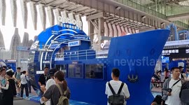 China: Antom Booth During the INCLUSION·Conference on the Bund in Shanghai