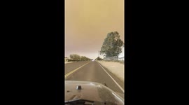 Smoke, ash from Line Fire fill High Desert skies as San Bernardino County Issues air quality advisory