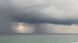 Dania Beach Thunderstorm Footage