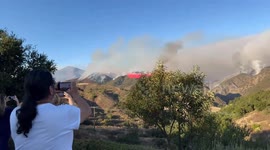 US: Airport Fire Expands In Southern California, Destroys Homes