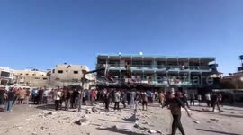 Palestine: Israel Shelled a UN School in An Nusayrat killing 20