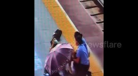 Fast delivery! Chinese woman gives birth on train platform with help of railway conductor