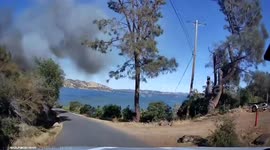 USA: No structures were damaged in the Harbor Fire in Kelseyville