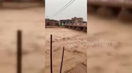 Morocco: After years of drought, floods sweep in Oued Talsint in Morocco