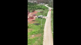 Drones used to disinfect chicken farms in China's Hainan after typhoon