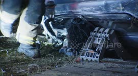 United States: Encino Trapped Woman Saved From Overturned SUV