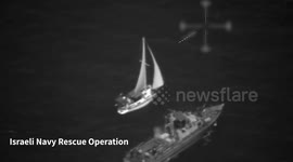 Israel: The Israeli Navy began a rescue operation and returned the civilian vessel to the sovereign waters of the State of Israel