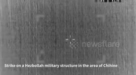 Lebanon: The IAF struck Hezbollah military structures in the areas of Aitaroun, Maryamine, and Chihine in southern Lebanon