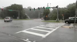 Flash Flood in Nassau FL, USA