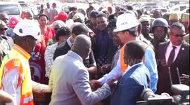 Malawian president commends Chinese company for railway project construction
