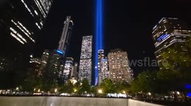 USA: People in New York honored heroes and victims of 9/11
