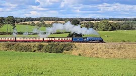 Sir Nigel Gresley hauling the final