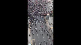 Police block protesters in Buenos Aires over President Milei’s Veto of retiree raise