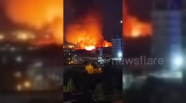 Lebanon: Fire broke out in a landfill east of Beirut