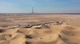 Chinese-built solar power project provides UAE with renewable energy