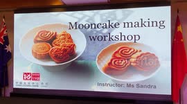 Australian students experience mooncake making ahead of Mid-Autumn Festival