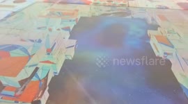 China: A Digital Technology CG Light Show in Shanghai