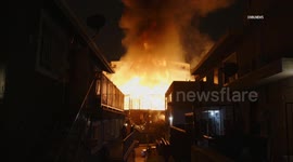 USA: Chinatown Major Emergency Commercial Fire