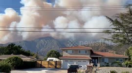 US: Bridge Fire Rapidly Grows In Southern California Leaving Trail Of Destruction 2