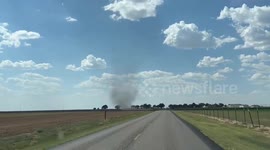 US: Large Dust Devil Spotted In Amarillo, Texas