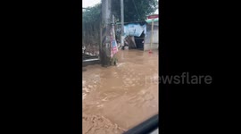 Thailand: Remnants Of Typhoon Yagi Causes Severe Flooding In Chiang Rai