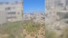 Palestine: Israel air force carries out a raid targeting Sheikh Radwan neighborhood, north of Gaza City