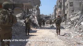 Palestine: Operations of the 162nd Division in the Tel Al-Sultan Area Over the Past Few Days