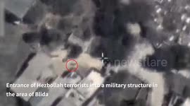 Lebanon: The IAF struck a military structure in which Hezbollah terrorists were operating and an additional military structure in the area of Blida in southern Lebanon