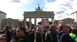 Germany: Protesters Gather in Berlin to Commemorate Mahsa Amini's Death