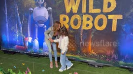 Kyly Clarke and daughter Kelsey Lee attend The Wild Robot Sydney premiere