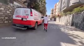 Palestine: Amid heavy gunfire from IDF snipers, Palestine Red Crescent teams today transferred 5 martyrs and an injured person from the Al-Zaytoun neighborhood in Gaza City