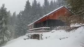 Austria: Unusual Heavy Snowfall Hits Parts Of Country In September