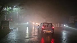 Residents terrified as a chemical factory gas leak spreads over city in India