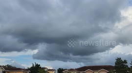 USA: Dark cloud formation in Orlando