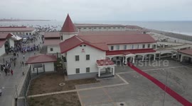 Ghanaian president inaugurates China-aided fishing port