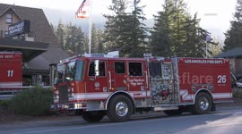 USA: Wrightwood  Shows Gratitude To Firefighters Local Business Owner Feeds 500 With Interview On Camera