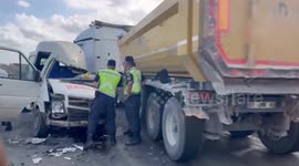 At least 3 killed, 8 injured in road accident in southern Türkiye