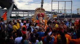 Thailand: Culminated, Ganesh festival 2024 of Bangkok