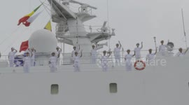 Republic of the Congo: China's Peace Ark hospital ship in Republic of Congo for seven-day visit