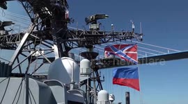 Russian and Chinese warships repel simulated drone and air attacks in joint operations