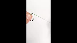 How to tie multiple hooks to the main line