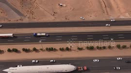 Transporting old Boeing 777 and Boeing 747 aircraft from Jeddah to Riyadh طائرات موسم الرياض