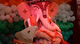 'World's Largest 551-meter-long Turban' Prepared For Ganesh Idol In Jamnagar