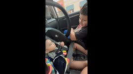 Instant Karma For Scaring Baby